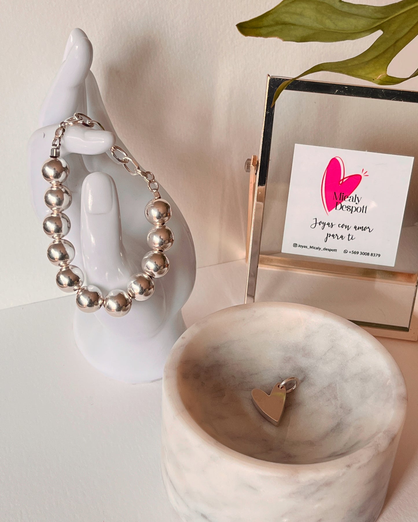 Pulsera Maxi Bolitas