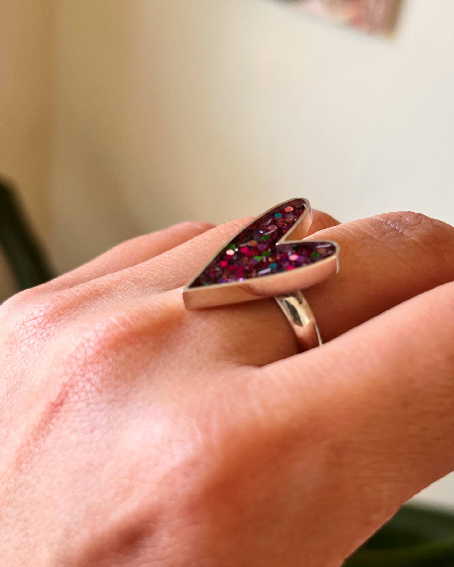 Anillo de Corazón Shinny