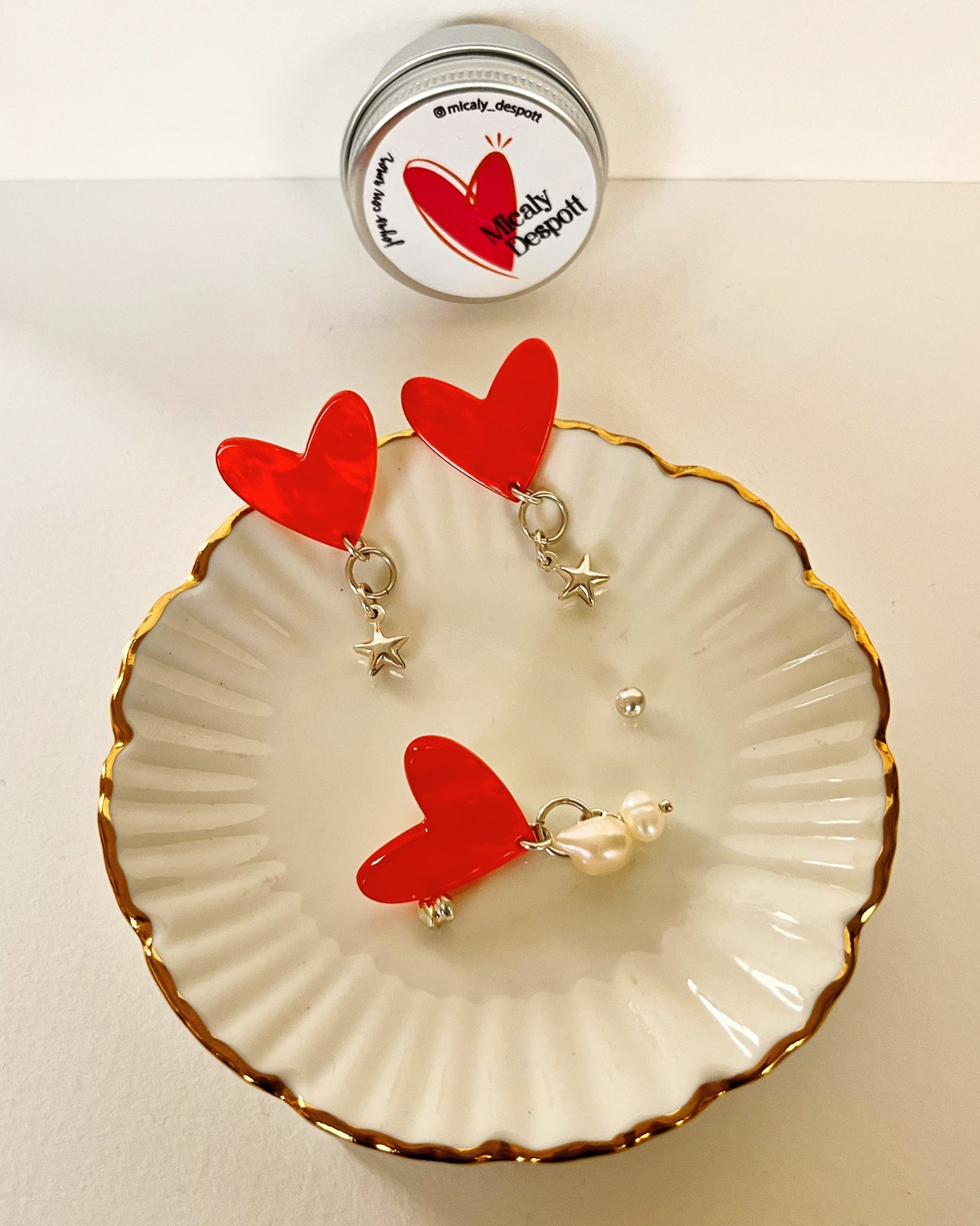 Aros Amor Estrellado