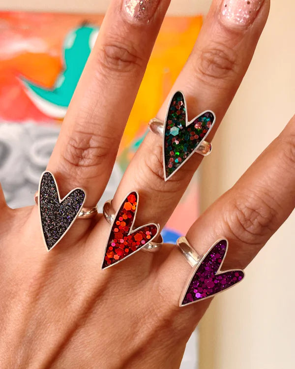 Anillo de Corazón Shinny
