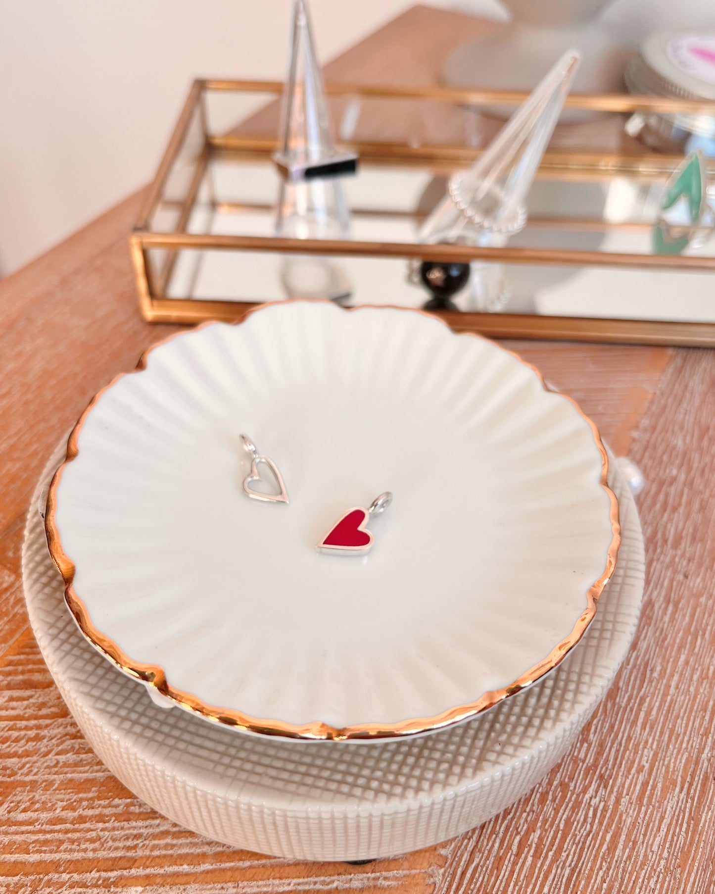 Collar Corazones XS