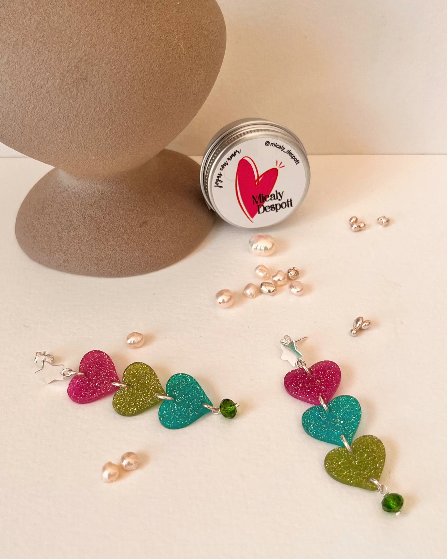 Aros Trio de Corazones