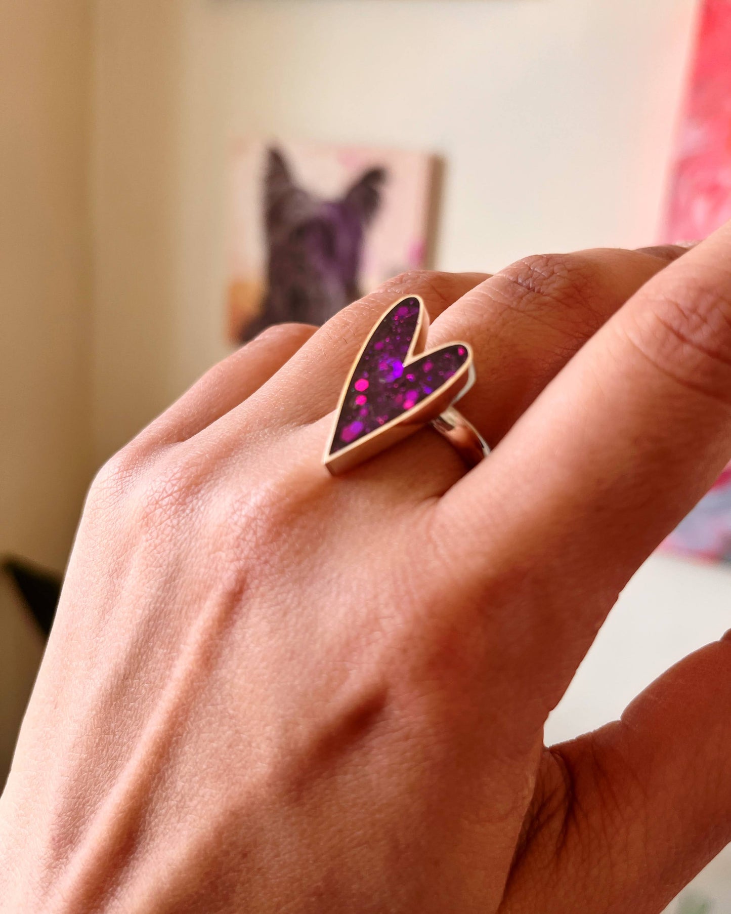 Anillo de Corazón Shinny