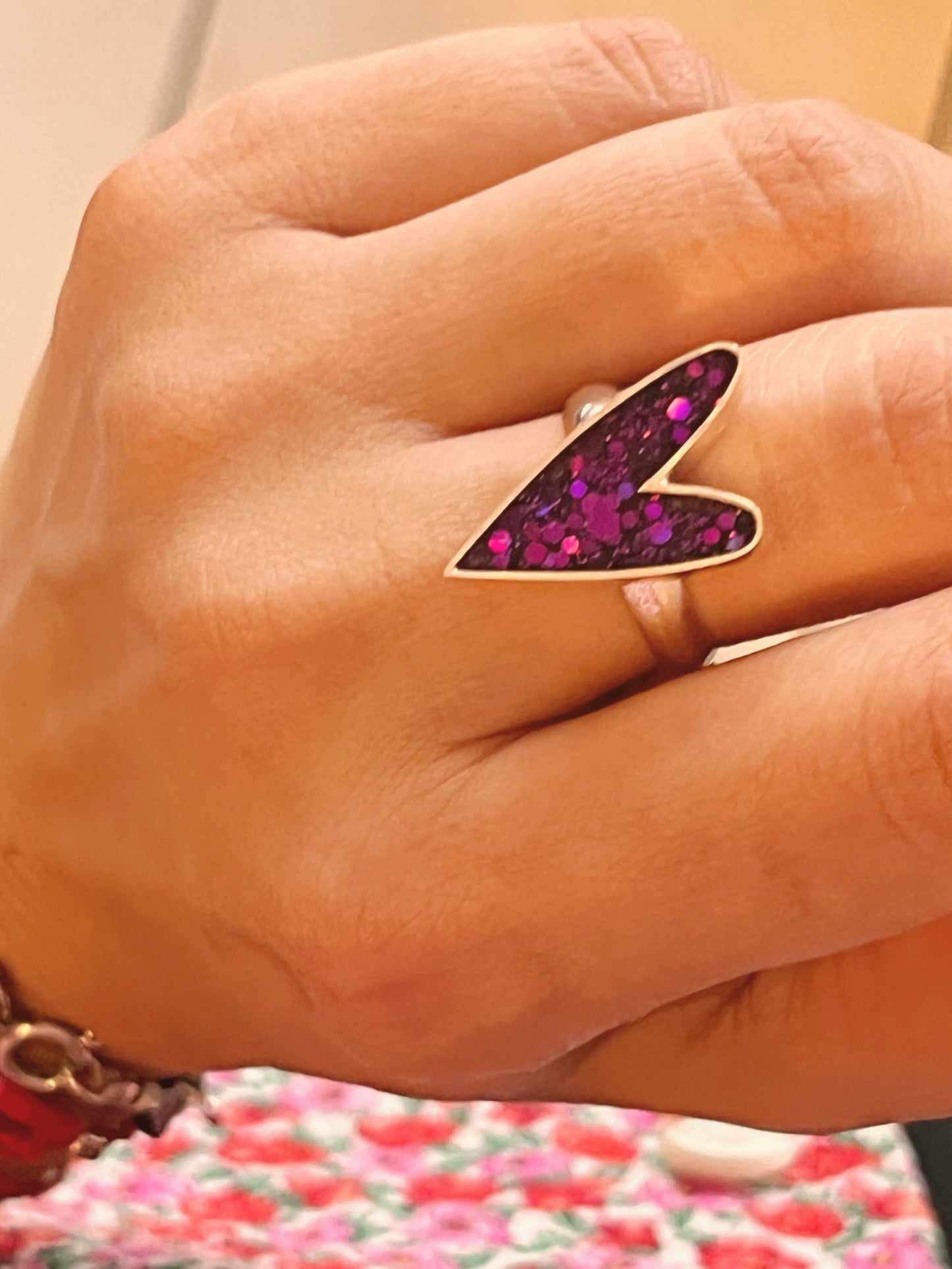 Anillo de Corazón Shinny