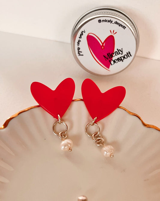 Aros Amor Perlado
