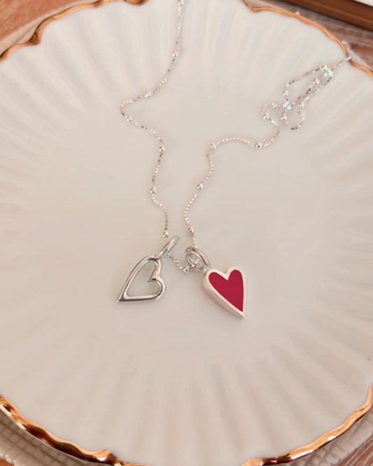Collar Corazones XS